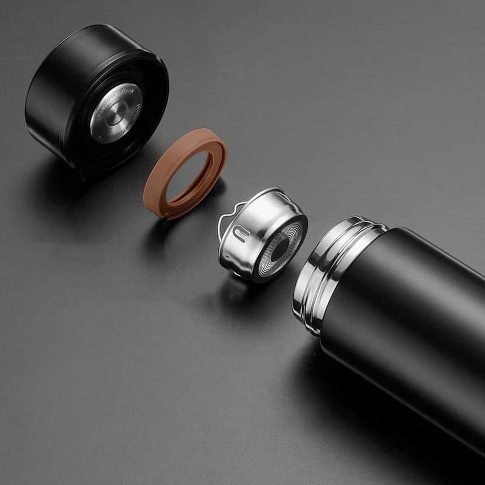 BÌNH GIỮ NHIỆT INOX HIỂN THỊ NHIỆT ĐỘ CAO CẤP BWB-004