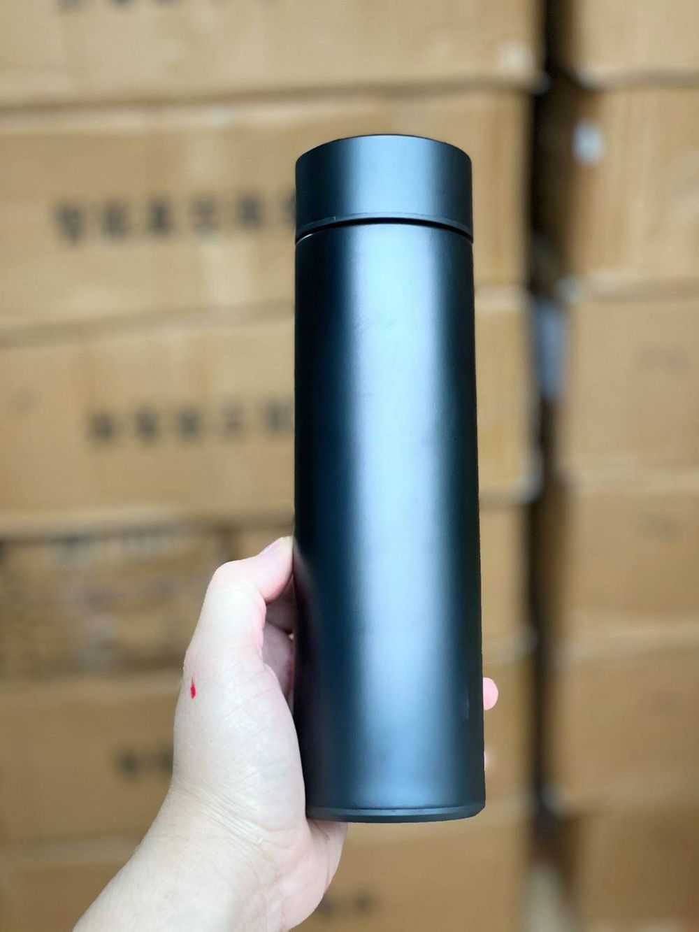 BÌNH GIỮ NHIỆT INOX HIỂN THỊ NHIỆT ĐỘ CAO CẤP BWB-004