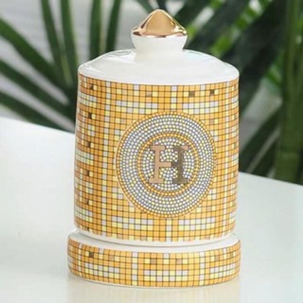 Hộp đựng tăm gốm sứ cao cấp