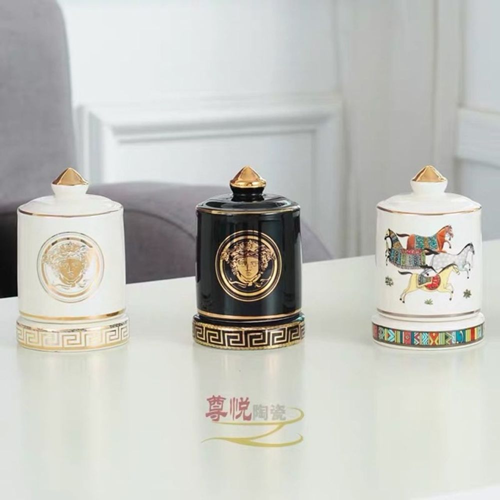 Hộp đựng tăm gốm sứ cao cấp