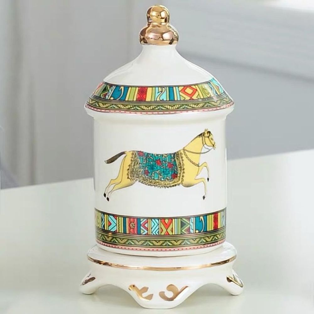 Hộp đựng tăm gốm sứ cao cấp