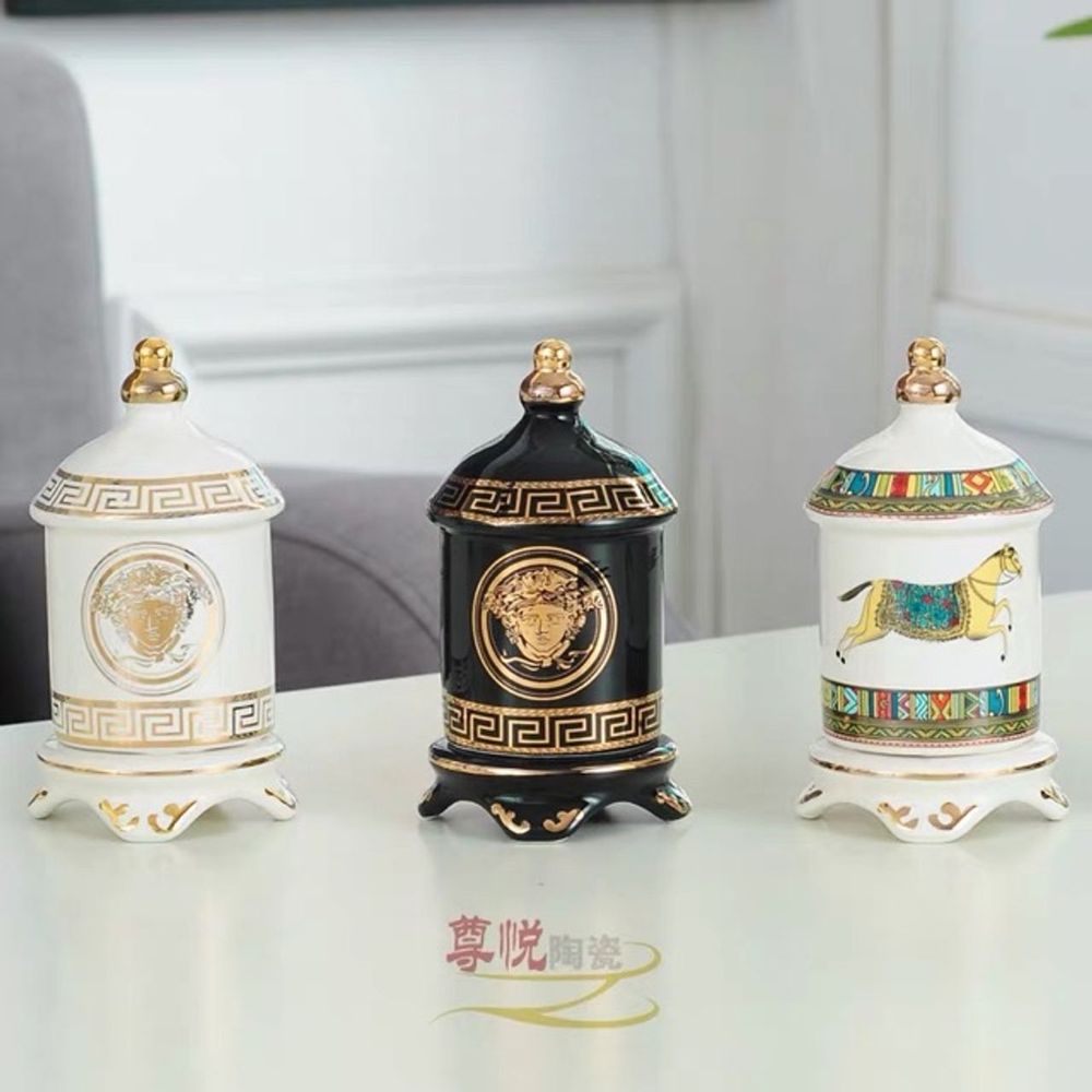 Hộp đựng tăm gốm sứ cao cấp