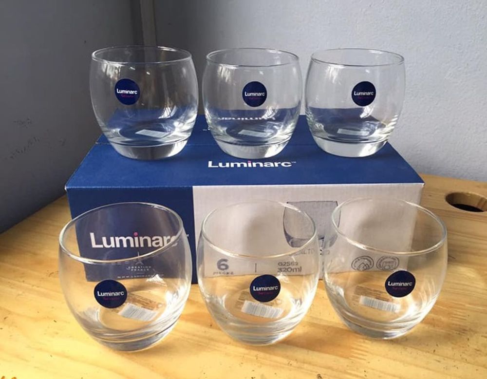 Bộ 6 ly thủy tinh Luminarc 290ml