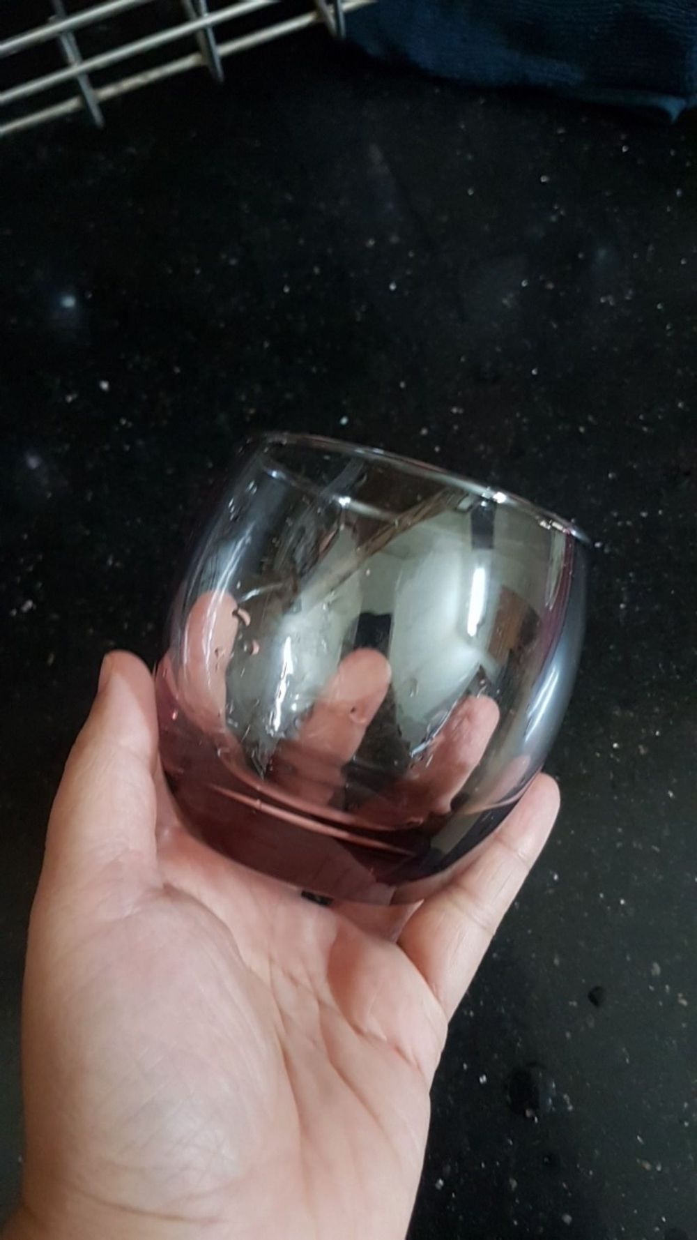 BỘ 6 LY CỐC THUỶ TINH TRÒN BẦU 290ML ĐỦ MÀU