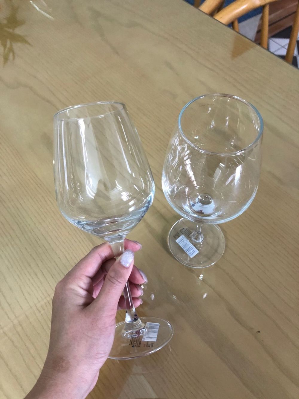 Bộ 6 Ly Thủy Tinh Uống Rượu Vang Gloreca GL1304 Dung Tích 455ml