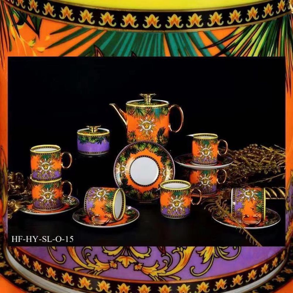 Bộ Ấm Chén VS Sứ Xương Hoàng Gia Cao Cấp