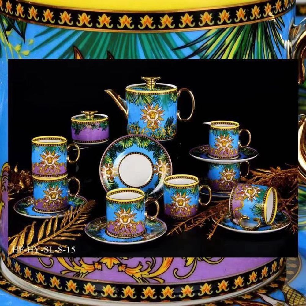 Bộ Ấm Chén VS Sứ Xương Hoàng Gia Cao Cấp