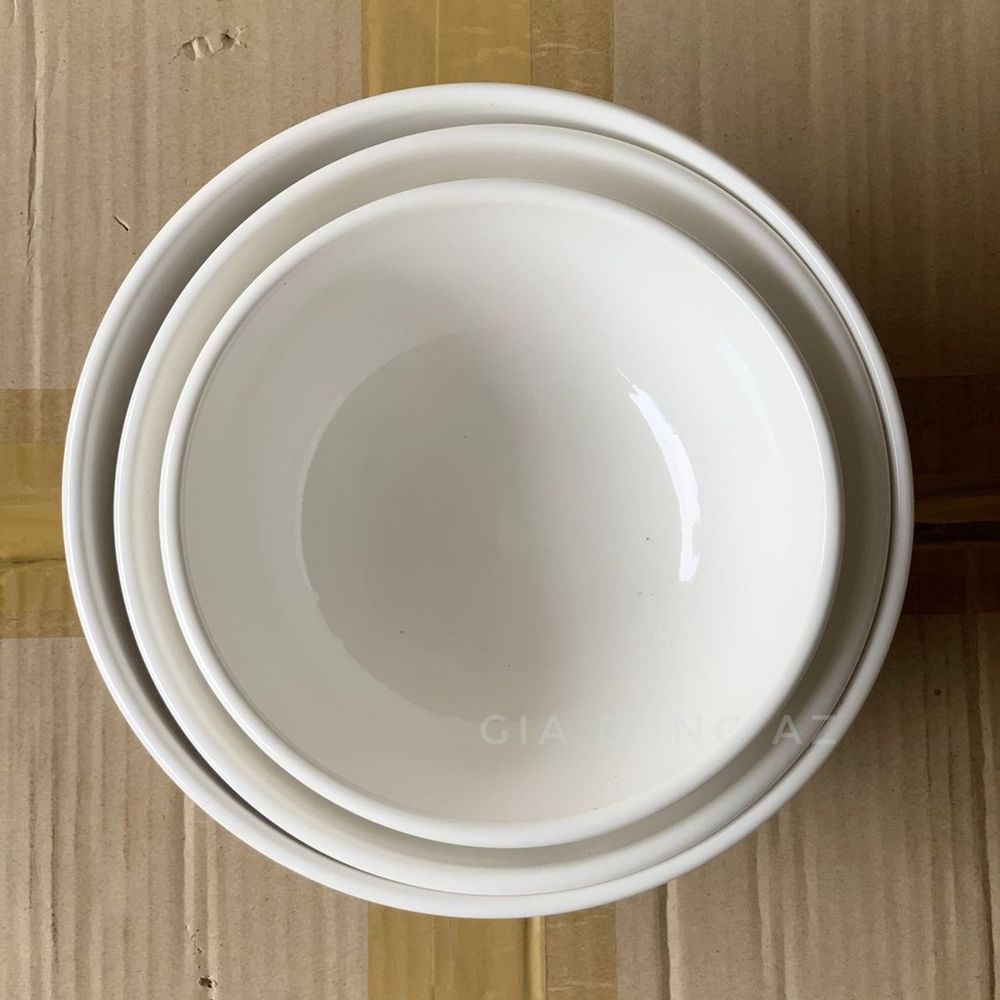 Tô sứ khum bát tràng đủ size, tô phở