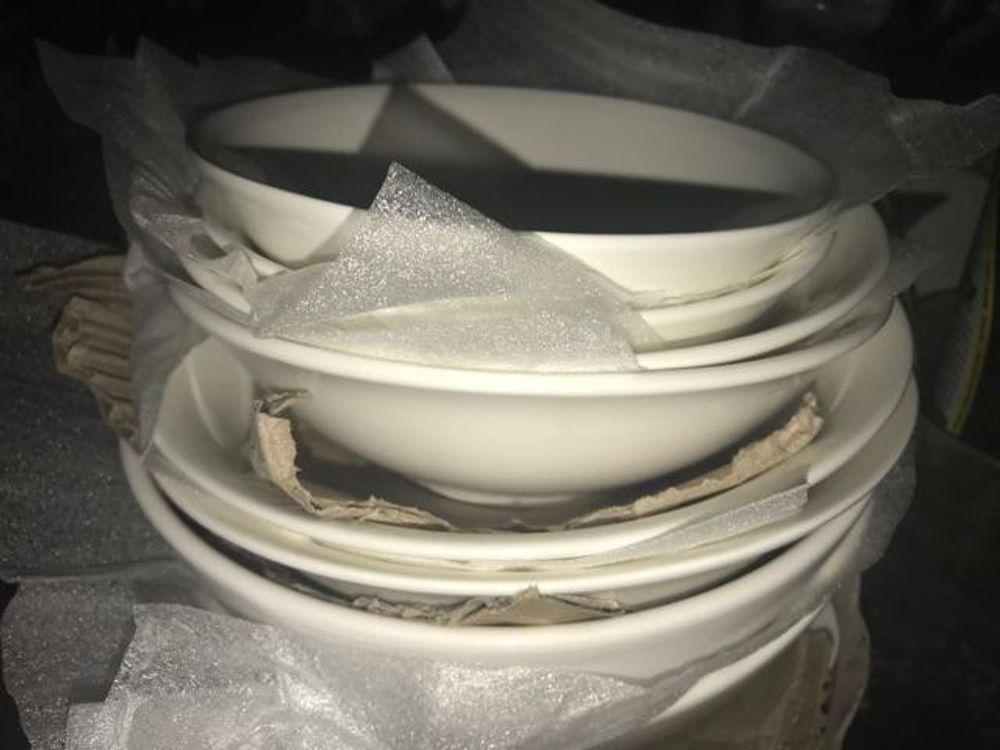 Tô sứ trắng loe đủ cỡ