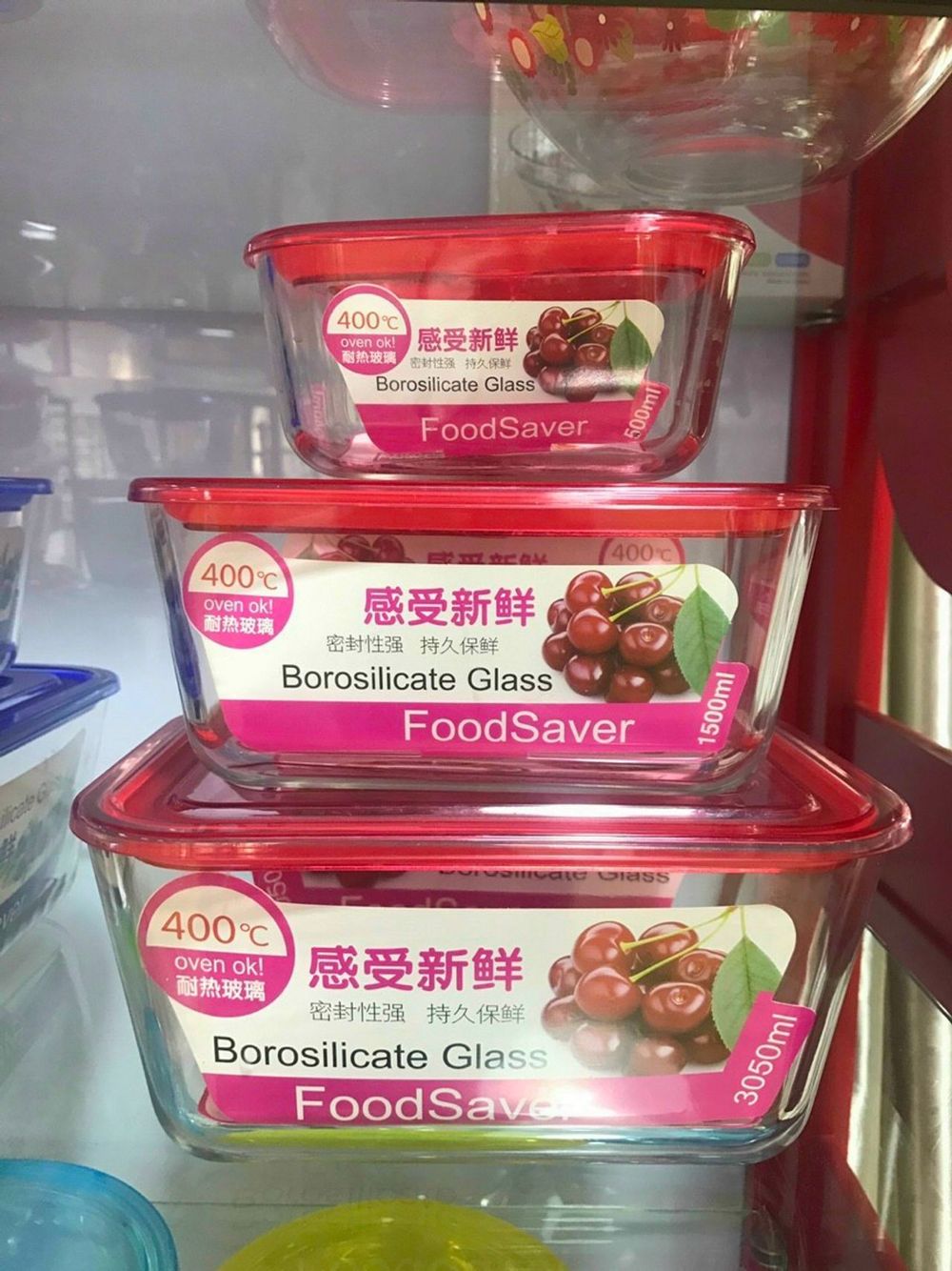 Hộp thủy tinh Food Saver chịu nhiệt cao đựng thực phẩm