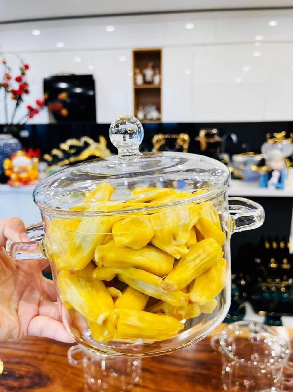 Nồi Thủy Tinh Mini Trong Suốt Đa Dụng Cho Nhà Bếp, Nồi Súp, Bát Thủy Tinh Mì Ăn Liền Có Nắp Đậy Nồi Chịu Nhiệt