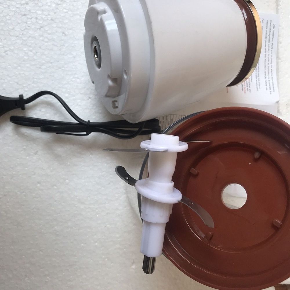 Máy Xay Sinh Tố Cầm Tay Mini Osaka Nhật Bản, Máy Xay Thịt, Cua, Cá, Tỏi Ớt Đa Năng Bằng Điện