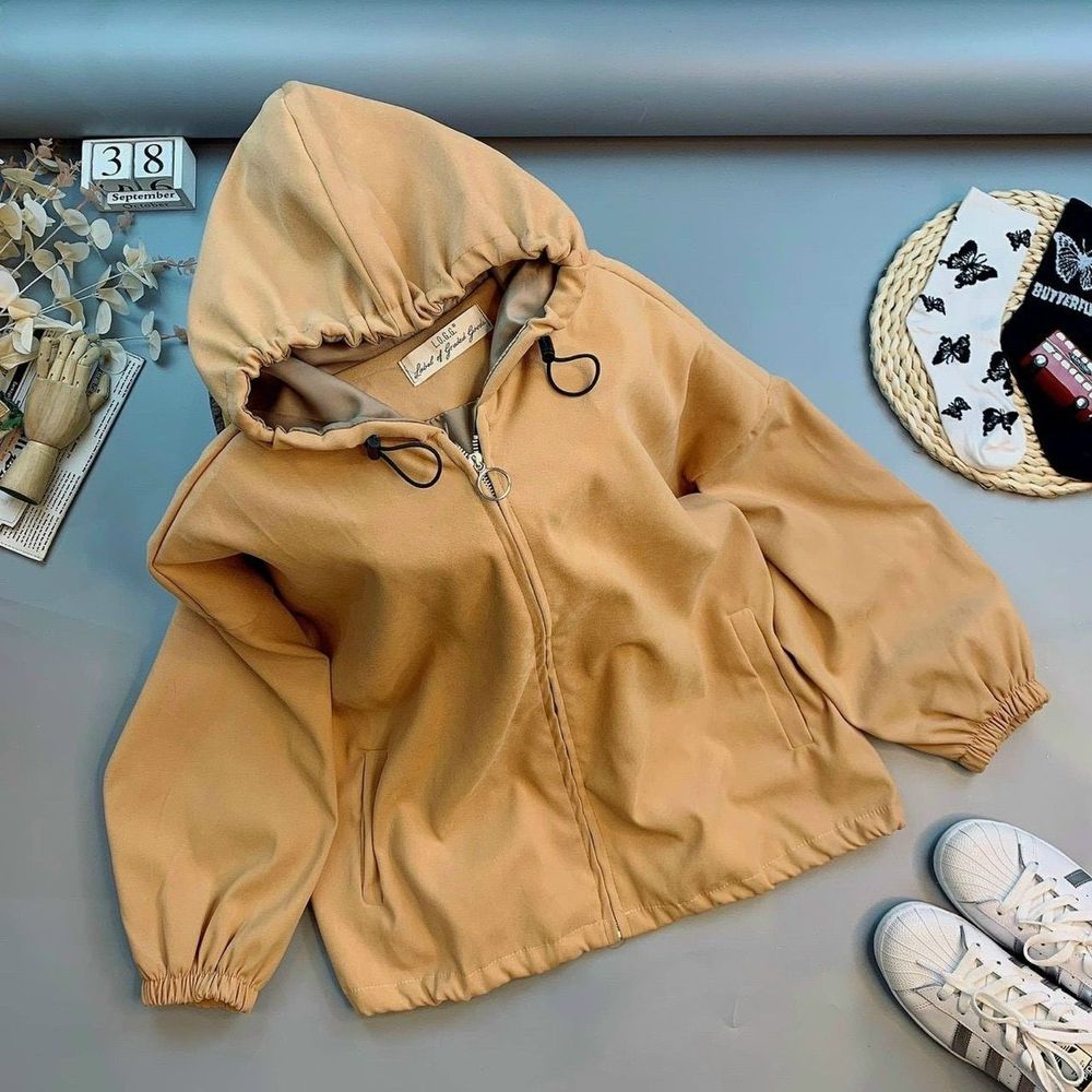 Áo khoác chất da lộn trơn form cánh dơi bự 70kg