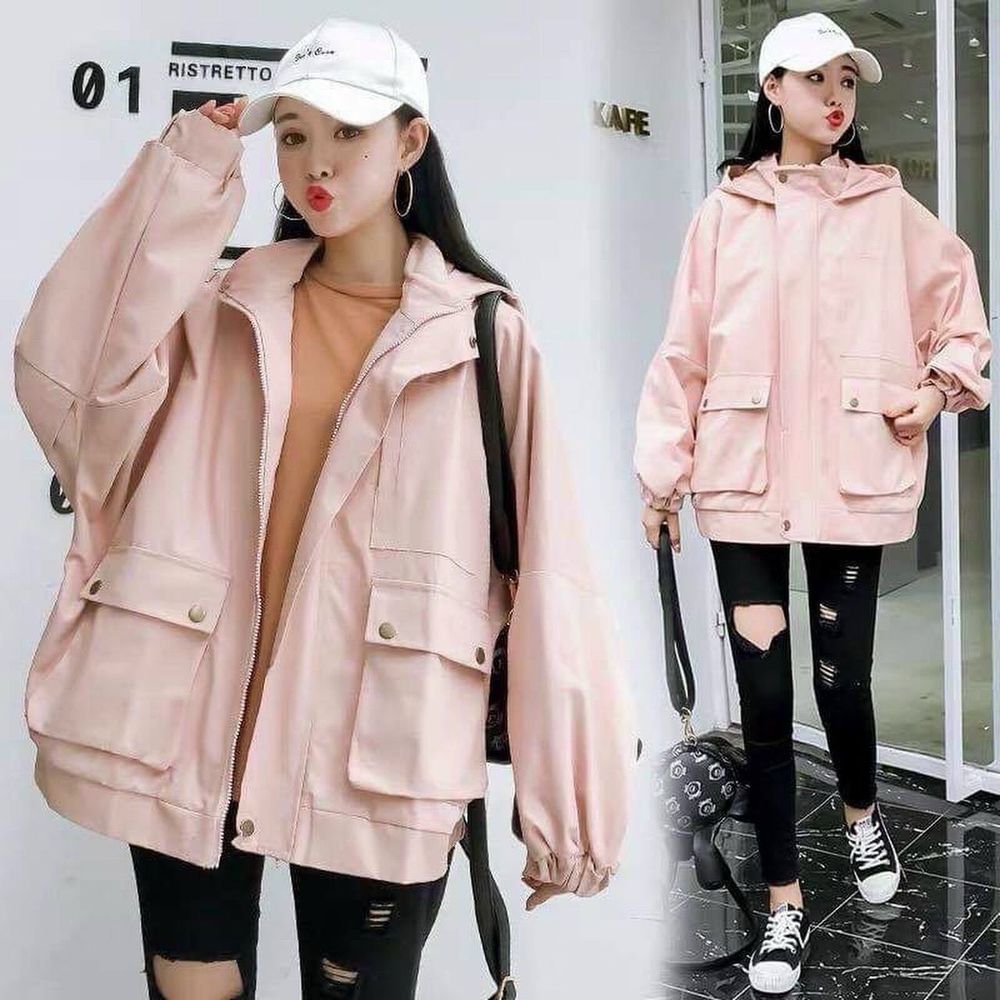 [Nhiều màu] Áo khoác kaki quốc dân form dưới 70kg, có túi hộp 2 nút