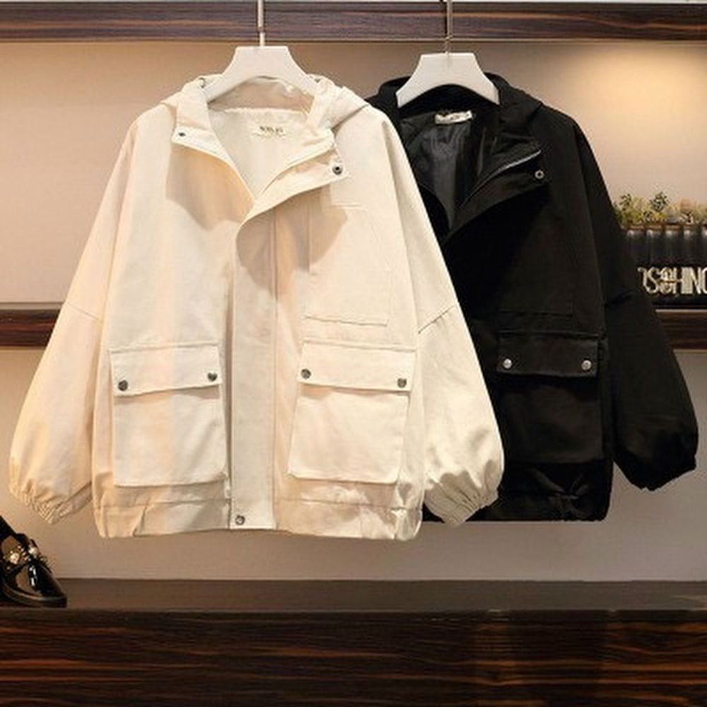 [Nhiều màu] Áo khoác kaki quốc dân form dưới 70kg, có túi hộp 2 nút