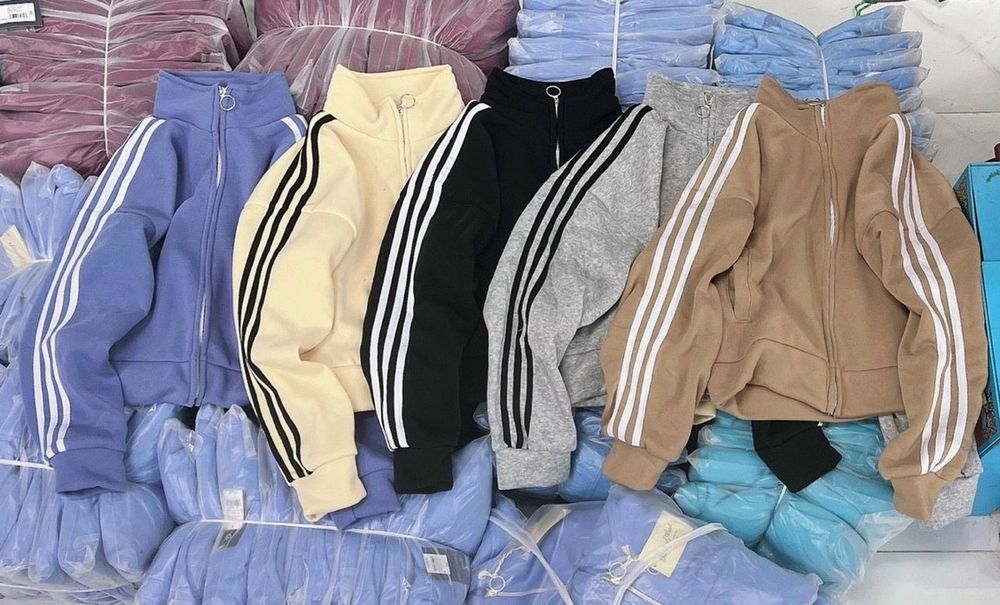 Áo khoác nỉ nam nữ form rộng ba sọc tay phong cách ulzzang unisex cổ trụ trơn