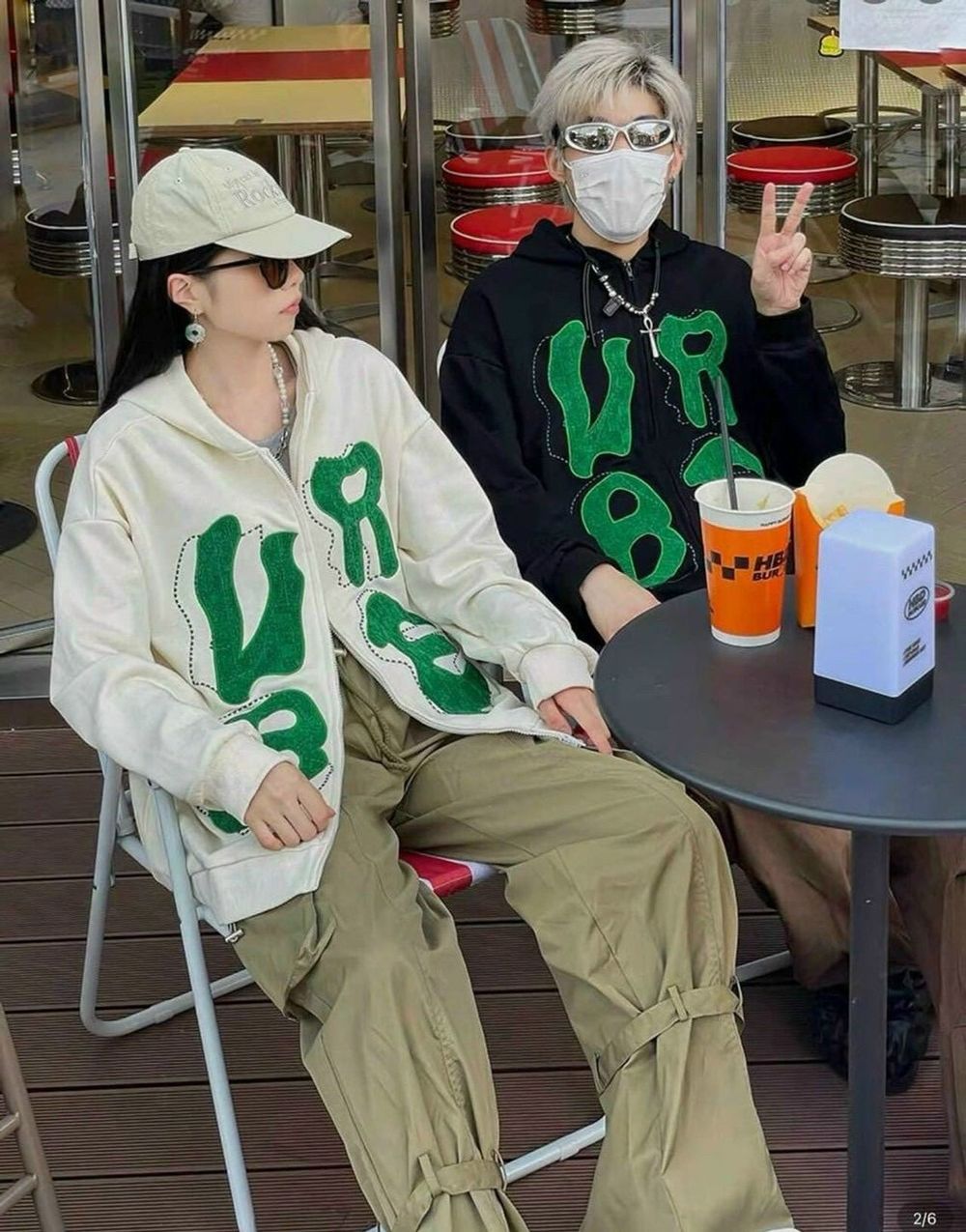 Áo Khoác Nỉ Bông BE UR Hoodie Zip form rộng Unisex Nam Nữ