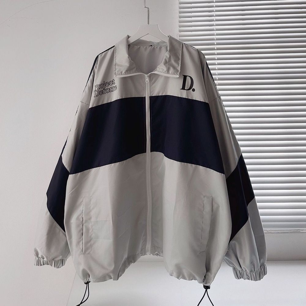 KHOÁC DÙ DERORREE 3 SỌC 2 lớp dày dặn 2 màu form rộng unisex nam nữ