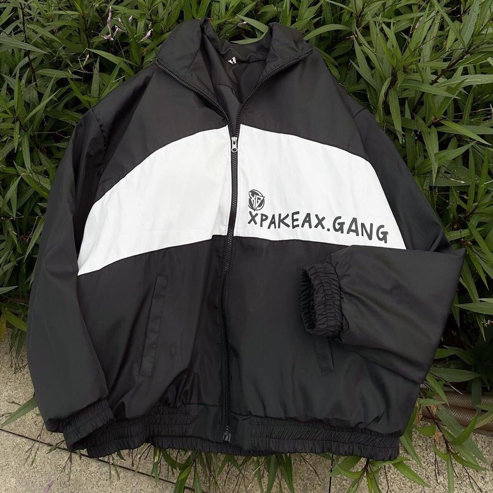 Áo khoác dù In Xpakeax Gang form rộng chất dù dày dặn 2 lớp unisex thời trang trẻ