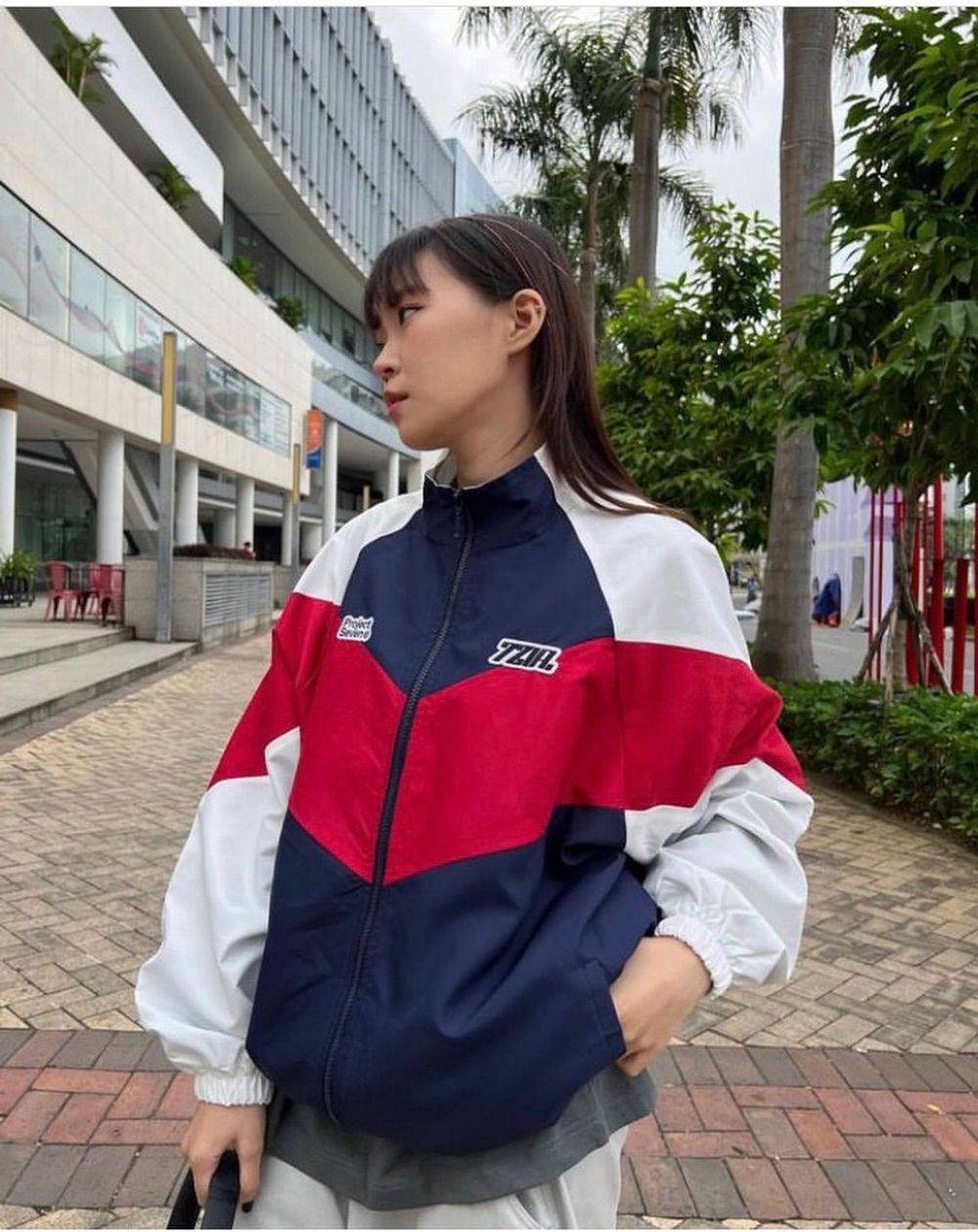 Áo Khoác Dù Phối Ba Màu 7zzia Siêu Hot 2023