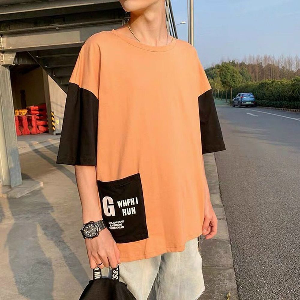 ￼Áo thun unisex mẫu hot tay lỡ phông rộng Nam Nữ TÚI BỰ (4 MÀU) áo thun ăn mày .