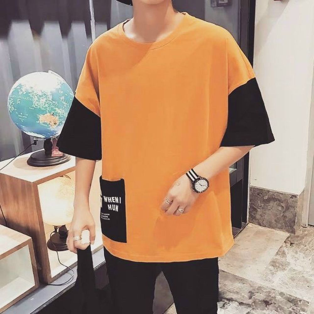 ￼Áo thun unisex mẫu hot tay lỡ phông rộng Nam Nữ TÚI BỰ (4 MÀU) áo thun ăn mày .