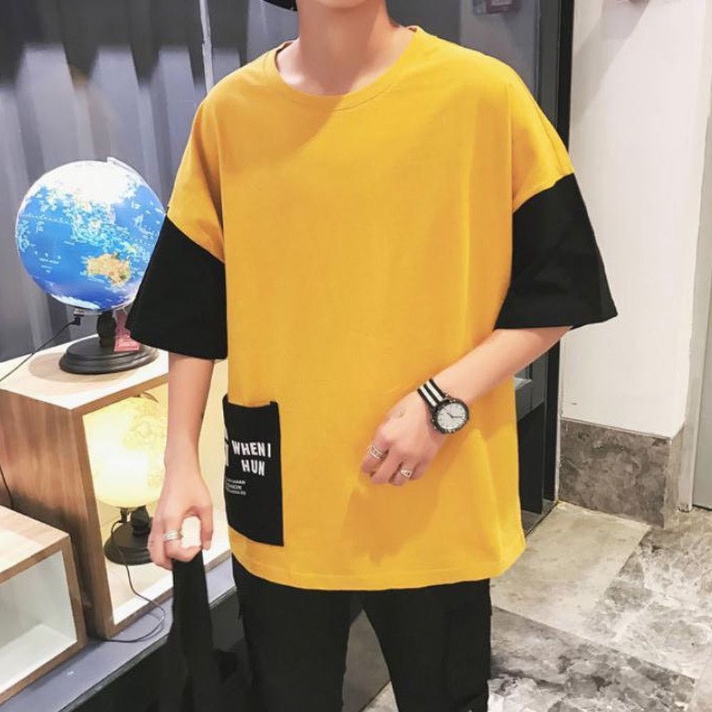 ￼Áo thun unisex mẫu hot tay lỡ phông rộng Nam Nữ TÚI BỰ (4 MÀU) áo thun ăn mày .