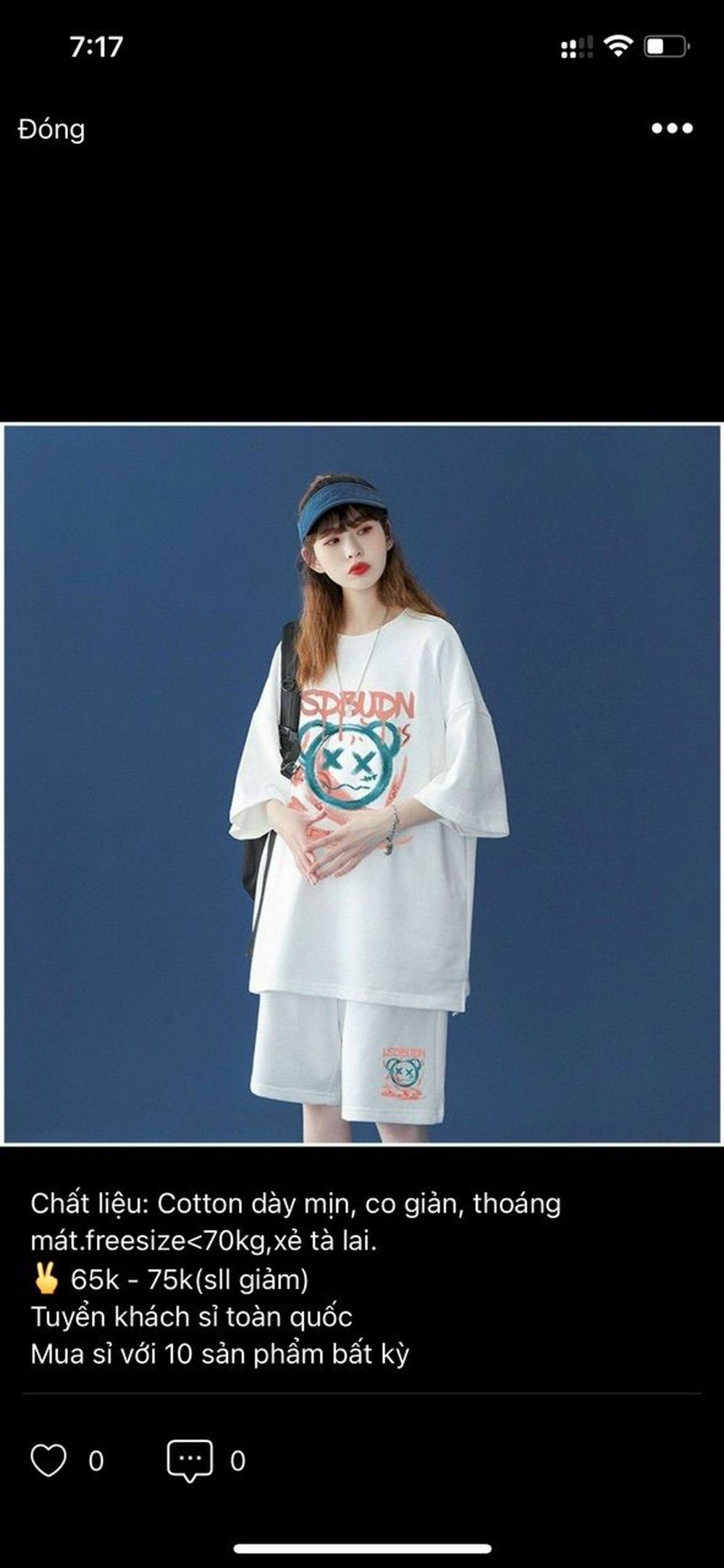 Đồ bộ mặc nhà, đồ bộ đùi nam nữ in hình mặt gấu trẻ trung năng động thích hợp mặc nhà, đi chơi, thể thao