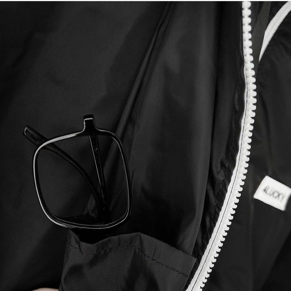 Áo Khoác Dù 2 Lớp Logo Thêu 4LUCKY CHẠY VIỀN NHỎ TOÀN THÂN
