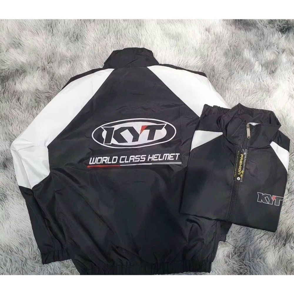 Áo khoác Phượt in KYT nam nữ chất vải dù gió 2 lớp .