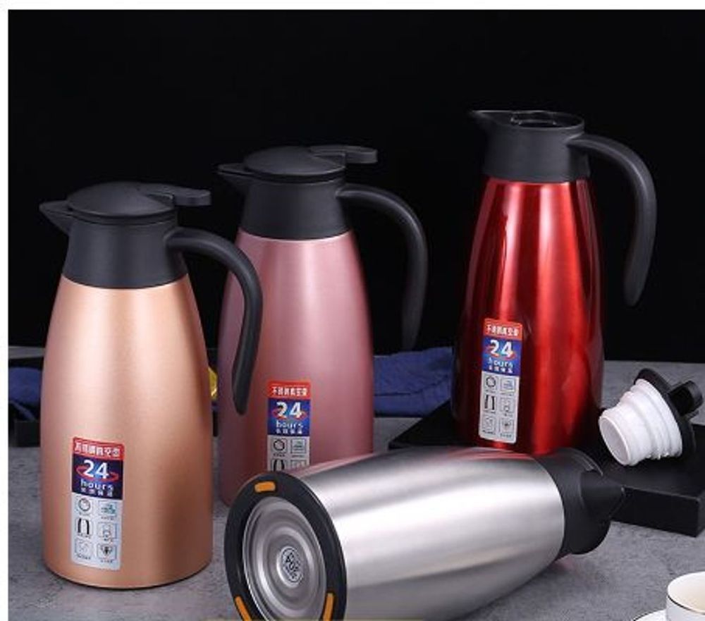 Bình nước giữ nhiệt bằng thép không gỉ phong cách Châu Âu