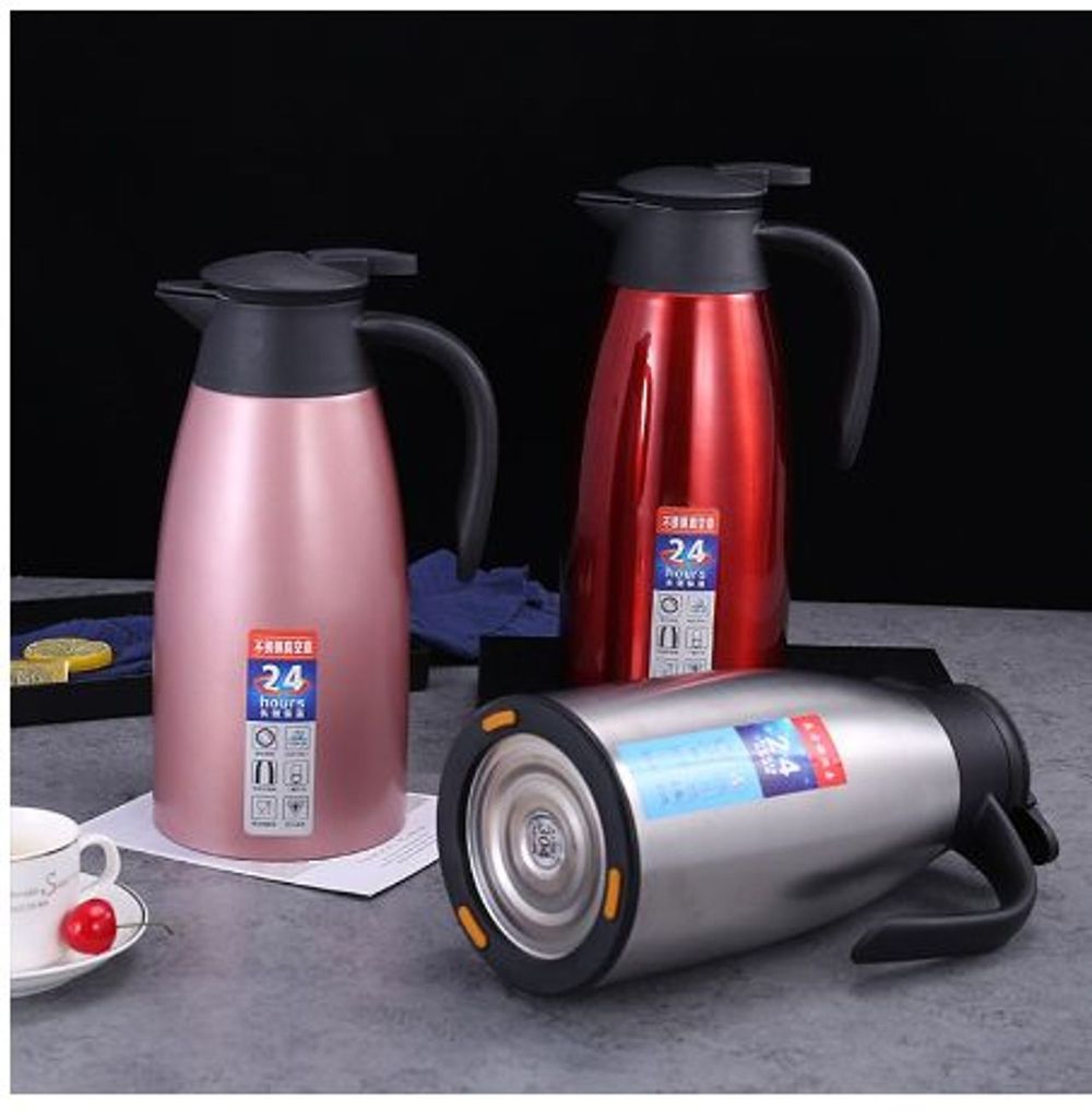 Bình nước giữ nhiệt bằng thép không gỉ phong cách Châu Âu