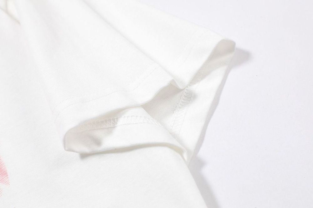 Áo Thun Tay Lỡ Dáng Rộng In Hình Hoa Tulip Kiểu Hàn Quốc Thời Trang Mùa Hè Cho Nữ