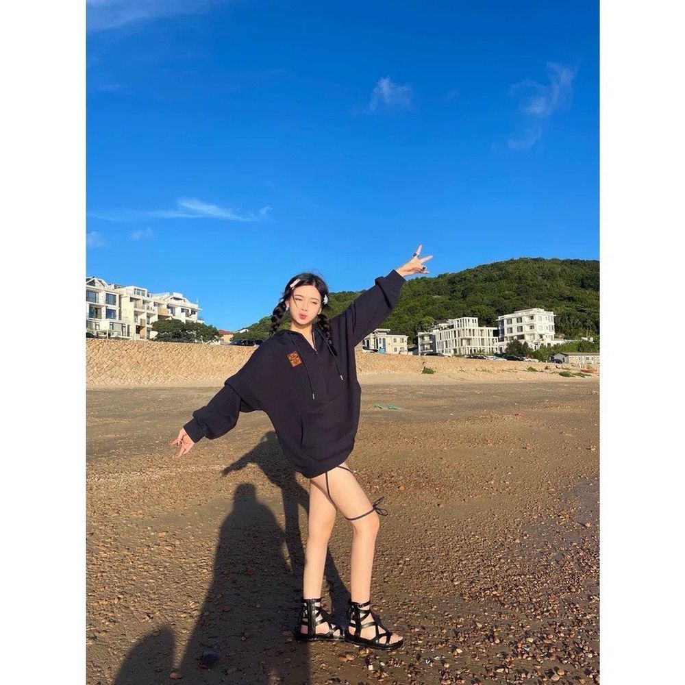 Áo Khoác có dây kéo from rộng in sắc nét WORLD Nam Nữ Mặc chống nắng.