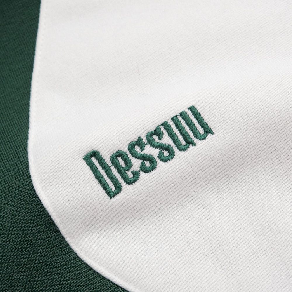 Áo hoodie DESSY nỉ bông dày dặn nút bấm phối màu phối form rộng unisex nam nữ.