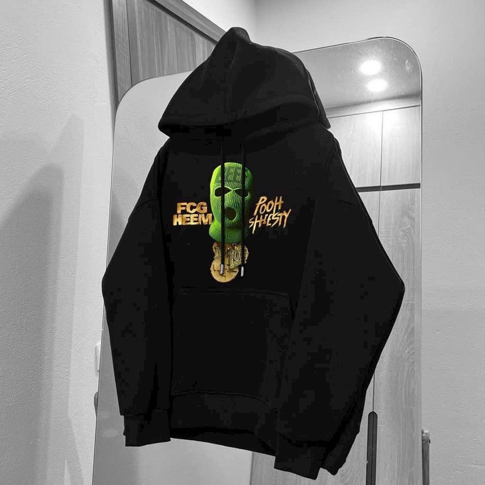 Áo hoodie mới về,logo in đầu lâu from rộng chất nỉ dày mịn