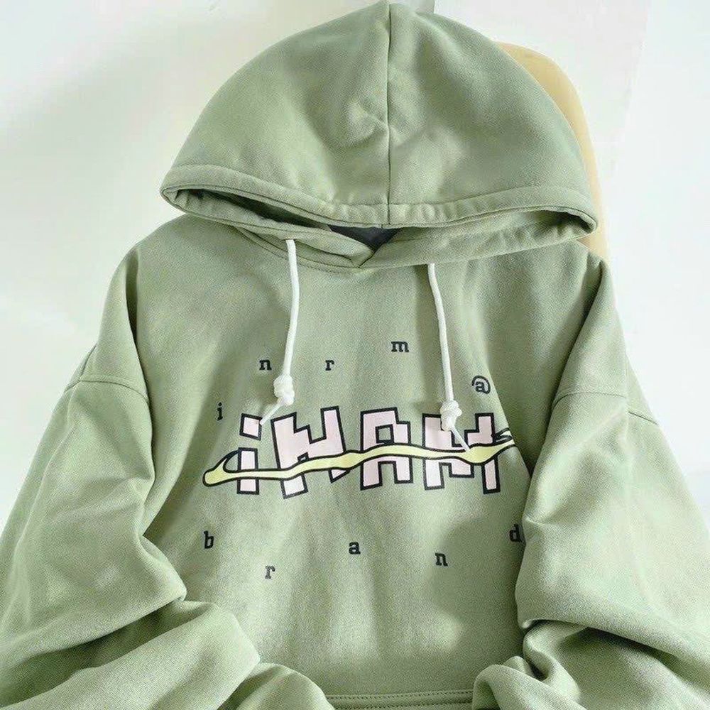 Áo hoodie UNISEX in chữ iNAM chất nỉ mịn mát freesize