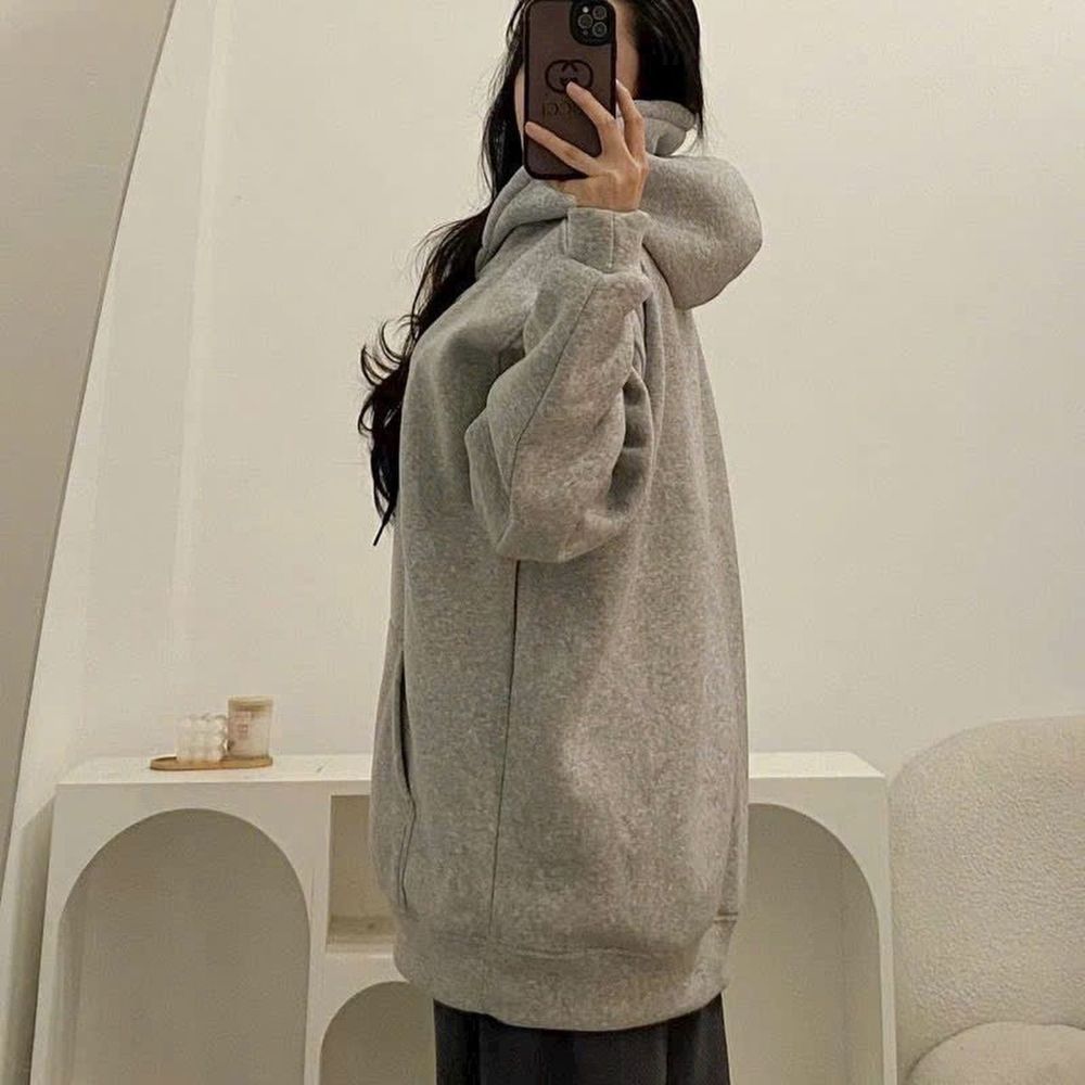 Áo hoodie in mèo đen nón rộng 2 lớp, form rộng 75kg,vải dày mịn, chống nắng tốt. Nách rộng tay phồng, diễu chằn mí lai,vai và nách