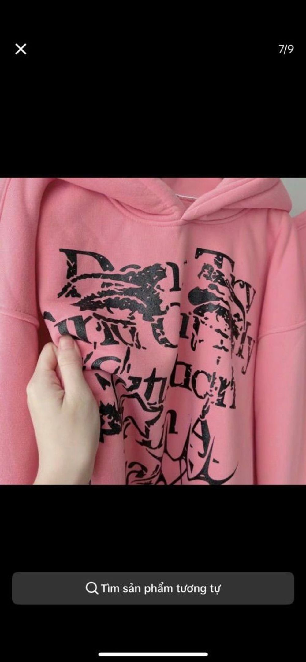 Áo hoodie chất thun nỉ mềm mịn mát,mặc chống nắng,tay phồng nhúng .logo in form 70kg màu đen, Hồng