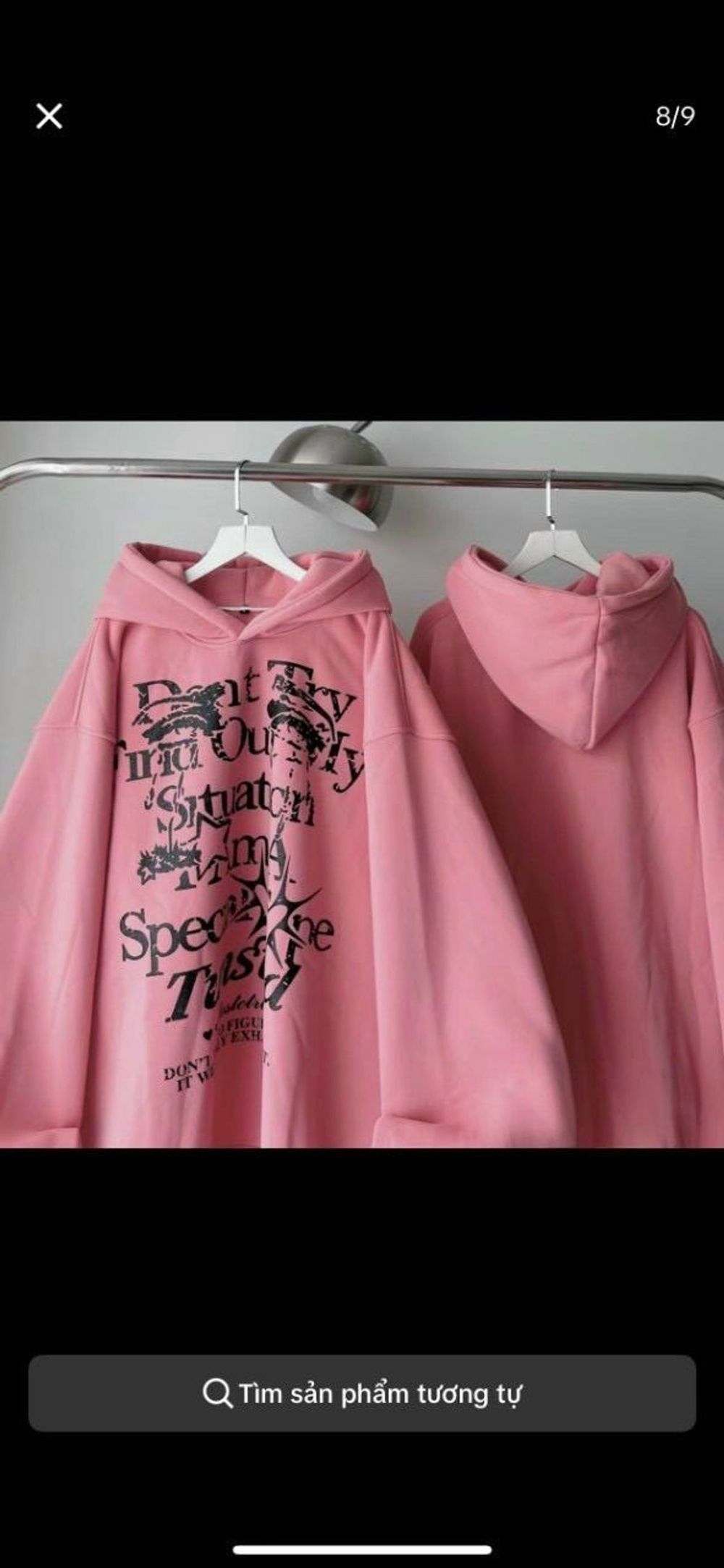 Áo hoodie chất thun nỉ mềm mịn mát,mặc chống nắng,tay phồng nhúng .logo in form 70kg màu đen, Hồng