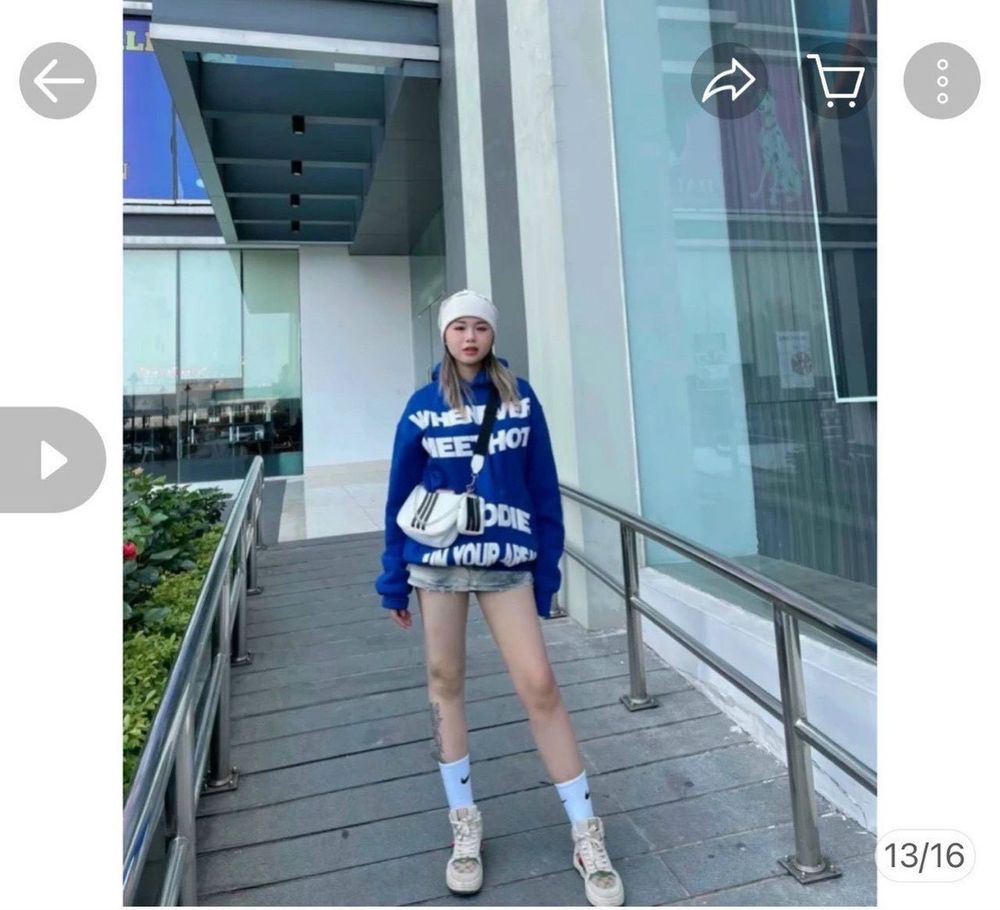 Áo hoodie in nổi WHENEVER nón 2 lớp cùng màu ,tay phòng