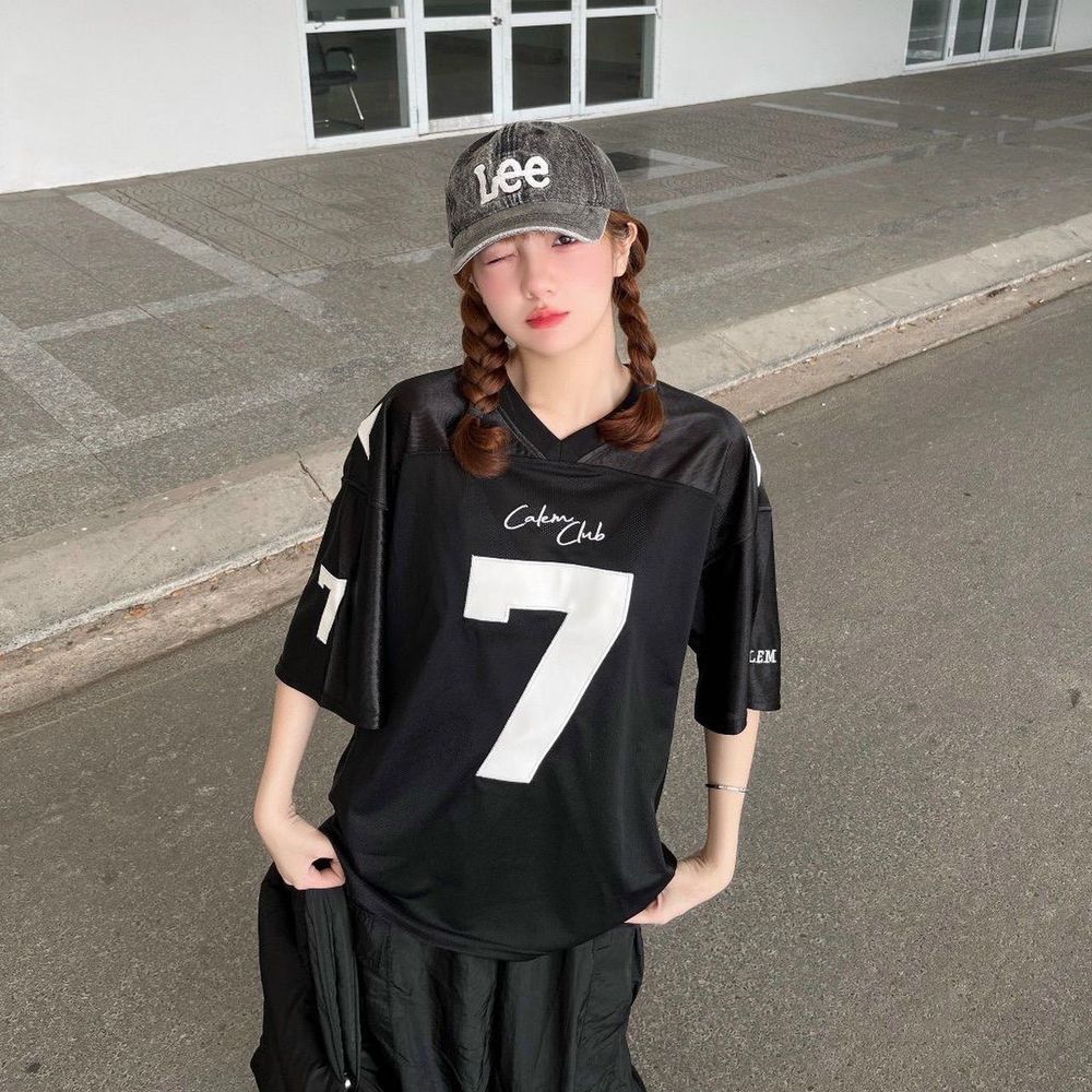 Áo thun thể thao in số 7 chất thun mè thái, bóng ý hình
freesize dưới 70kg