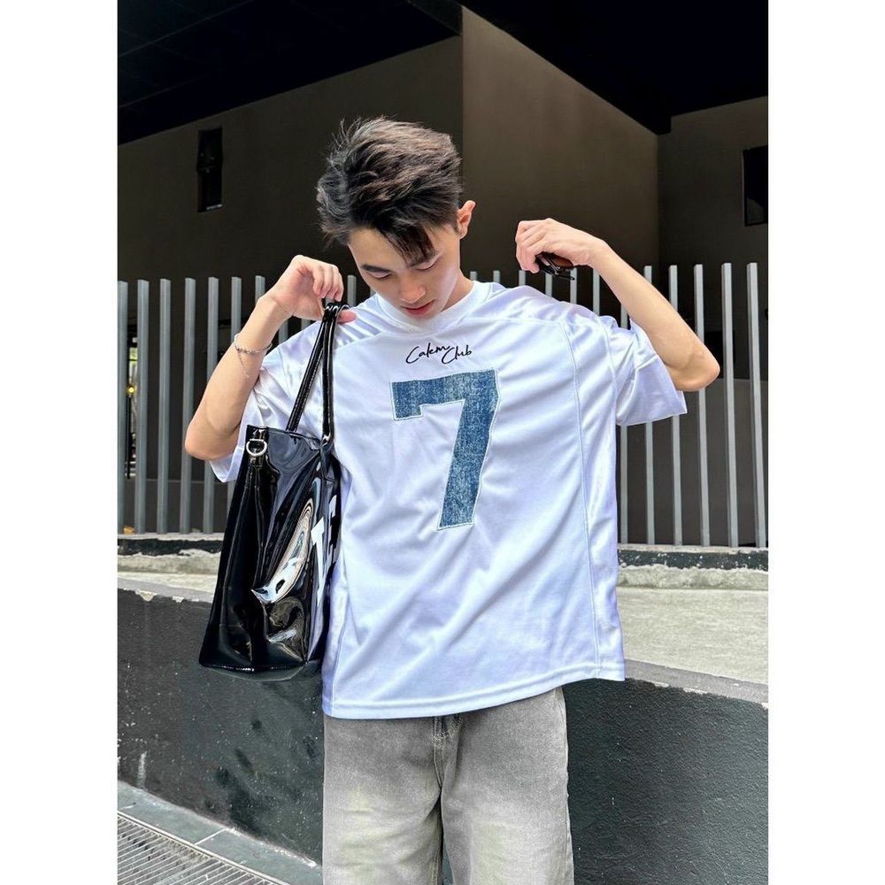 Áo thun thể thao in số 7 chất thun mè thái, bóng ý hình
freesize dưới 70kg