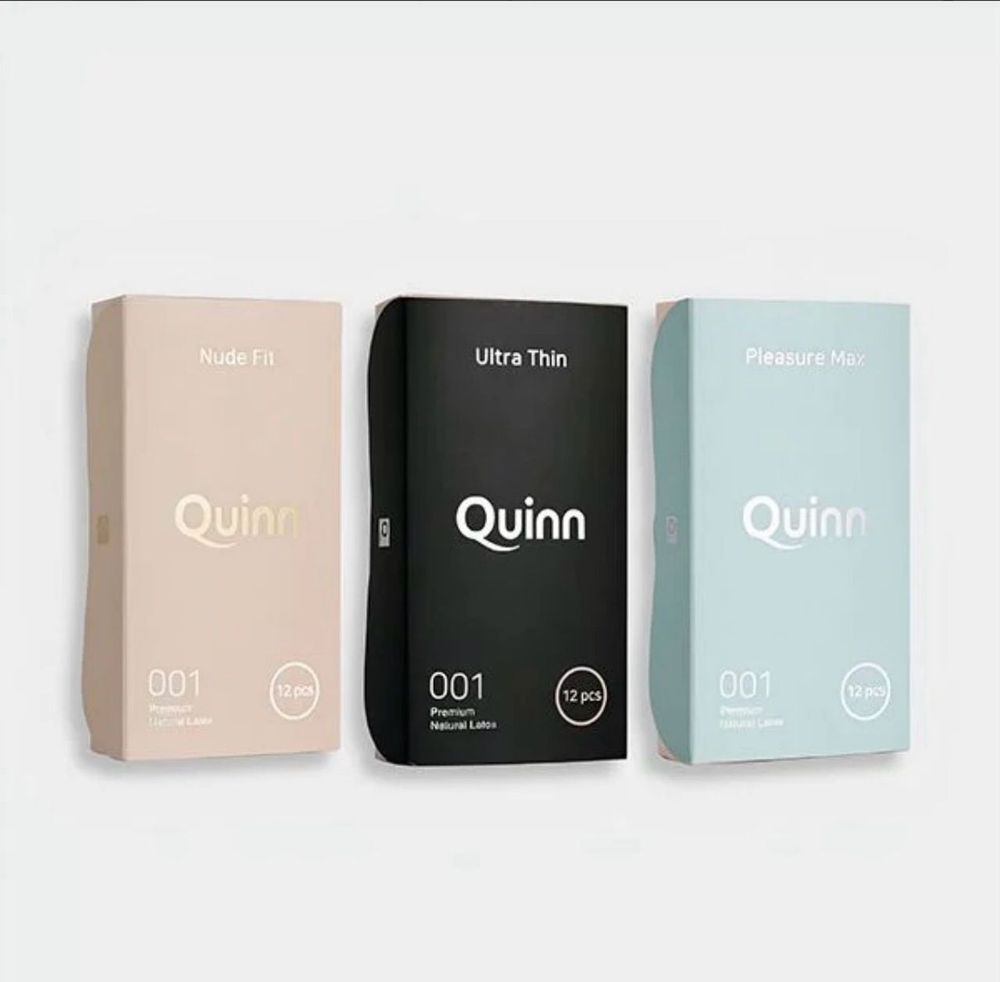 Bao Cao Su Quinn 0.01 Pleasure Max - Hộp 12 Cái