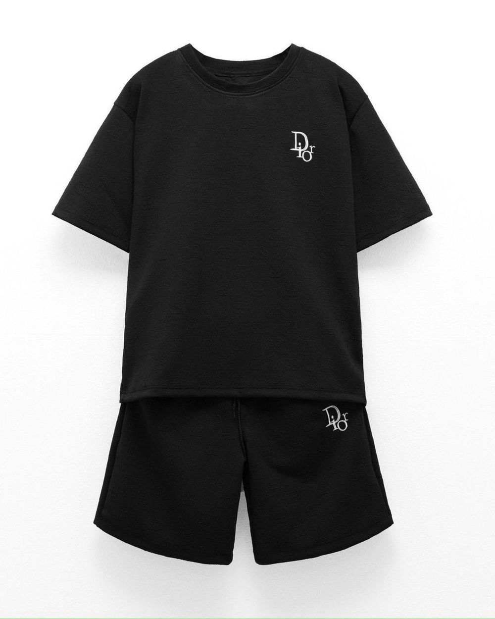 Đồ bộ nam chất thun xốp nổi logo thêu Di Or freesize dưới 75kg