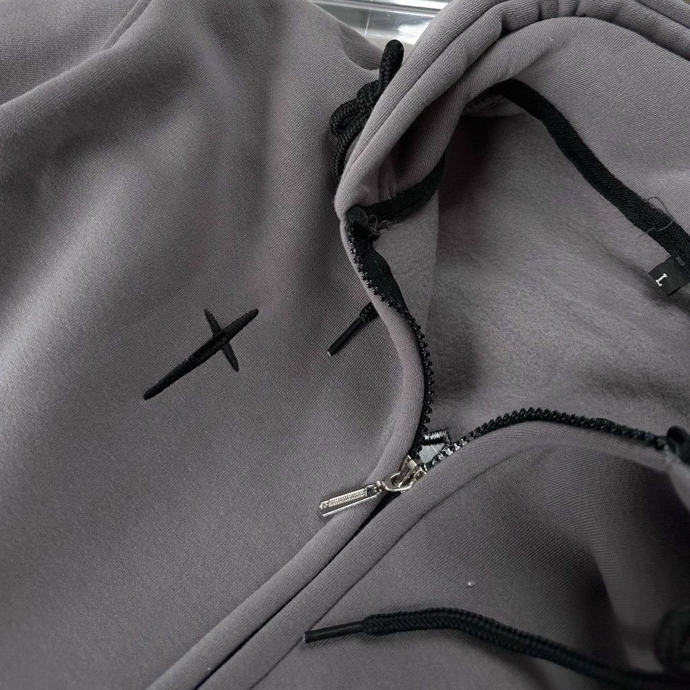 Áo khoác Unisex nam nữ logo thêu thập giá chất nỉ mềm mịn freesize dưới 70kg