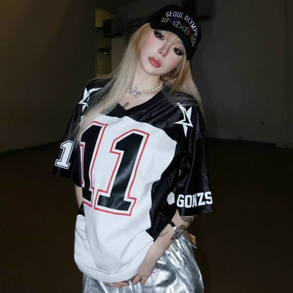 Áo thun UNISEX nam nữ số 11 chất thun mè thái bóng hot trend