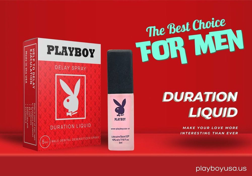 Chai Xịt PlayBoy Đỏ Kéo Dài Thời Gian
