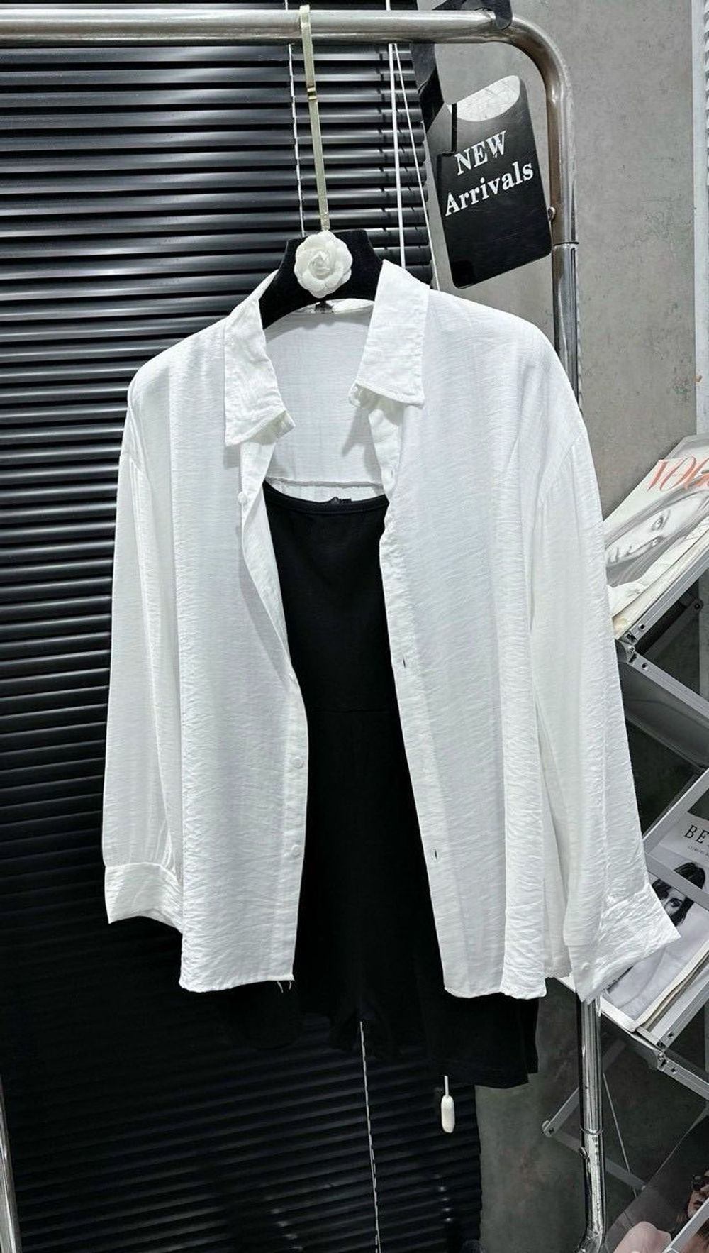 Set jum tăm dây áo có tăng đơ kèm khoác đủi vân mây