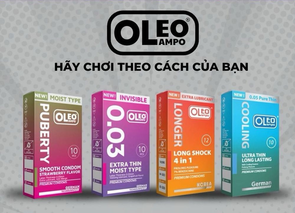 Bao Cao Su Oleo Lampo Puberty hương dâu